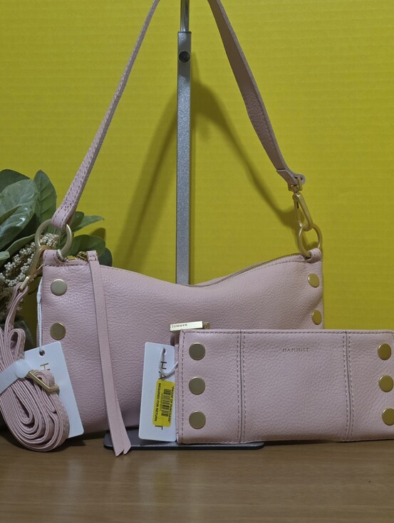 Hammitt Handbags - !! 2PCS !! HAMMITT Flamingo Leather SM Kyle Bag and Wallet Set